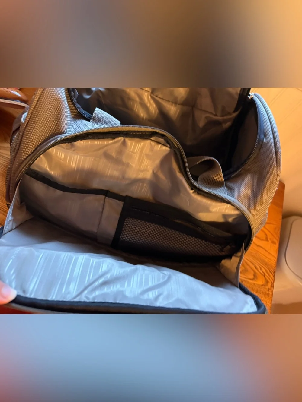 Samsonite Men's Rugged Fabric Travel Duffel Bag in Olive Green